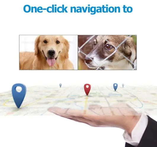 Smart GPS Pet Tracker Collar