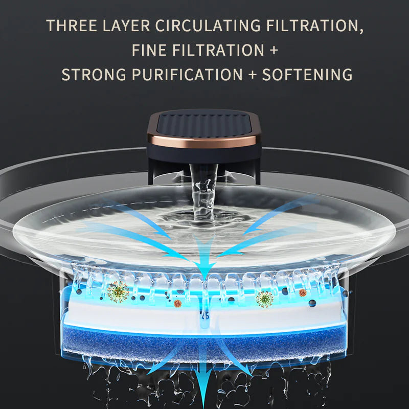 QuietFlow Pet Water Dispenser